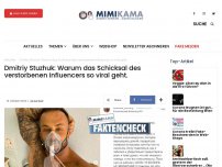 Bild zum Artikel: Dmitriy Stuzhuk: Warum das Schicksal des verstorbenen Influencers so viral geht.