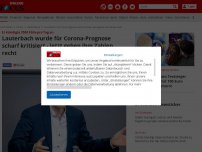 Bild zum Artikel: Er kündigte 7500 Fälle pro Tag an - Lauterbach wurde für Corona-Prognose scharf kritisiert - jetzt geben ihm Zahlen recht