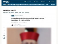 Bild zum Artikel: Darum halten Verfassungsrechtler einen zweiten Lockdown für rechtswidrig