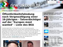 Bild zum Artikel: Öffentlichkeitsfahndung nach Vergewaltigung einer 16-Jährigen - Tatverdächtiger auf der 'Europes most wanted' - Liste des BKA