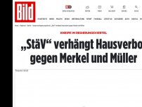 Bild zum Artikel: Kneipe im Regierungsviertel - „StäV“ verhängt Hausverbot gegen Merkel und Müller