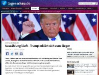 Bild zum Artikel: Trump zur Stimmauszählung: 'Sie versuchen, die Wahl zu stehlen'