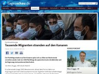 Bild zum Artikel: Tausende Migranten stranden auf den Kanaren