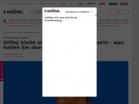 Bild zum Artikel: Giffey bleibt ohne Doktortitel Ministerin – Was halten Sie davon?