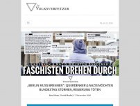 Bild zum Artikel: „Berlin muss brennen“: Querdenker & Nazis möchten Bundestag stürmen, Regierung töten