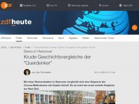 Bild zum Artikel: Makabre Geschichtsvergleiche der 'Querdenker'