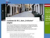 Bild zum Artikel: Lockdown soll bis 18. Jänner dauern