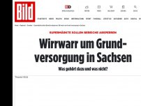 Bild zum Artikel: Die nicht zur Grundversorgung gehören - Sachsens Supermärkte müssen Bereiche sperren