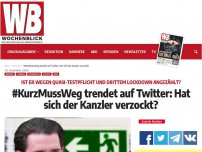 Bild zum Artikel: #KurzMussWeg trendet auf Twitter: Hat sich der Kanzler verzockt?