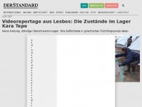 Bild zum Artikel: Videoreportage aus Lesbos: Die Zustände im Lager Kara Tepe