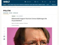 Bild zum Artikel: Klimawandel stoppen? Nach den Corona-Erfahrungen bin ich pessimistisch