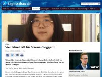 Bild zum Artikel: China: Prozess gegen Corona-Bloggerin beginnt