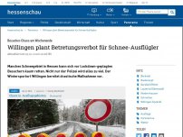 Bild zum Artikel: Besucher stürmen in den Schnee - Verkehrschaos geht weiter