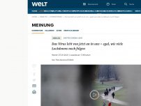 Bild zum Artikel: Das Virus lebt von jetzt an in uns – egal, wie viele Lockdowns noch folgen