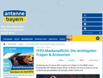 Bild zum Artikel: FFP2-Maskenpflicht: Die wichtigsten Fragen & Antworten