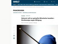 Bild zum Artikel: Zahnarzt will nur geimpfte Mitarbeiter bezahlen – Strafanzeige wegen Nötigung