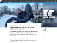 Bild zum Artikel: Glückstag an der Würm: Drei riesige Waller in einer Stunde