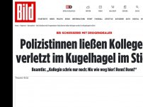 Bild zum Artikel: Beamtinnen liefen ängstlich weg - Polizistinnen ließen verletzten  Kollegen liegen