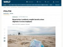 Bild zum Artikel: Bayerischer Landkreis vergibt bereits einen digitalen Corona-Impfpass