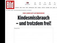 Bild zum Artikel: Zwei Jahre Haft auf Bewährung - Kindesmissbrauch – und trotzdem frei!