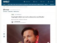 Bild zum Artikel: Ungeimpfte dürfen nur noch zu Konzerten vom Wendler