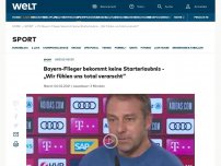 Bild zum Artikel: Bayern-Flieger bekommt keine Starterlaubnis - „Wir fühlen uns total verarscht“