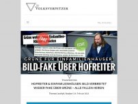 Bild zum Artikel: Hofreiter & Einfamilienhäuser: BILD verbreitet wieder Fake über Grüne – alle fallen herein