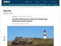 Bild zum Artikel: Kretschmer schließt Osterurlaub in Deutschland aus