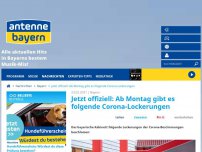 Bild zum Artikel: Jetzt offiziell: Ab Montag gibt es folgende Corona-Lockerungen