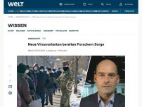 Bild zum Artikel: Neue Virus-Varianten bereiten Forschern Sorge