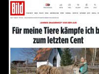 Bild zum Artikel: Jannes Gnadenhof vor dem Aus - Für meine Tiere kämpfe ich bis zum letzten Cent