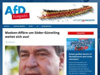 Bild zum Artikel: Masken-Affäre um Söder-Günstling weitet sich aus!