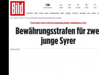 Bild zum Artikel: 15-Jährige vergewaltigt - Bewährung für zwei Syrer