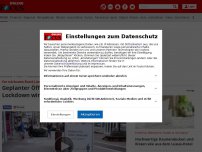 Bild zum Artikel: Vor nächstem Bund-Länder-Gipfel - Geplanter Öffnungsschritt auf der Kippe - Lockdown wird wohl verlängert