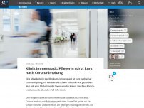 Bild zum Artikel: Klinik Immenstadt: Pflegerin stirbt kurz nach Corona-Impfung