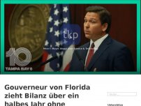 Bild zum Artikel: Gouverneur von Florida zieht Bilanz über ein halbes ohne Einschränkungen und Masken