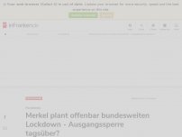 Bild zum Artikel: Corona Deutschland: Plant Merkel neuen Knallhart-Lockdown nach Ostern?