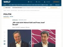 Bild zum Artikel: Söder zu Kanzlerkandidatur bereit – wenn die CDU ihn unterstützt