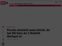 Bild zum Artikel: Porsche entwickelt neuen Antrieb, der laut Bill Gates der E-Mobilität überlegen ist