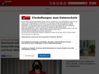 Bild zum Artikel: Analyse grüne Einwanderungspolitik - Baerbock will 'einladende Zuwanderungspolitik' – und hat Wirtschaft auf ihrer Seite