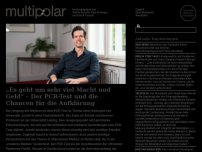 Bild zum Artikel: „Es geht um sehr viel Macht und Geld“ – Der PCR-Test und die Chancen für die Aufklärung