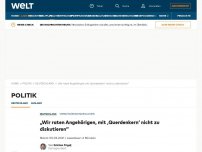 Bild zum Artikel: „Wir raten Angehörigen, mit ,Querdenkern‘ nicht zu diskutieren“