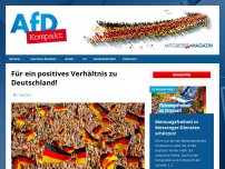 Bild zum Artikel: Für ein positives Verhältnis zu Deutschland!