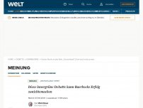 Bild zum Artikel: Diese innergrüne Debatte kann Baerbocks Erfolg zunichtemachen