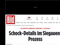 Bild zum Artikel: So wütete Eric X. im Knast - Schock-Details im Siegauen-Prozess