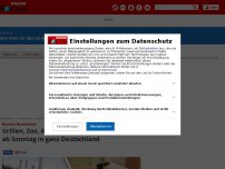 Bild zum Artikel: Bundesnotbremse - Grillen, Zoo, Ausflüge, Kaffeeklatsch: Das gilt ab Sonntag in ganz Deutschland