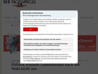 Bild zum Artikel: Habeck schließt Linksbündnis nach der Wahl nicht aus