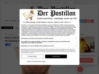 Bild zum Artikel: Bayern-Fan feiert Meisterschaft, indem er Mundwinkel für zwei Sekunden nach oben zieht