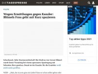 Bild zum Artikel: Wegen Ermittlungen gegen Kanzler: Blümels Frau geht mit Kurz spazieren