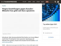Bild zum Artikel: Wegen Ermittlungen gegen Kanzler: Blümels Frau geht mit Kurz spazieren